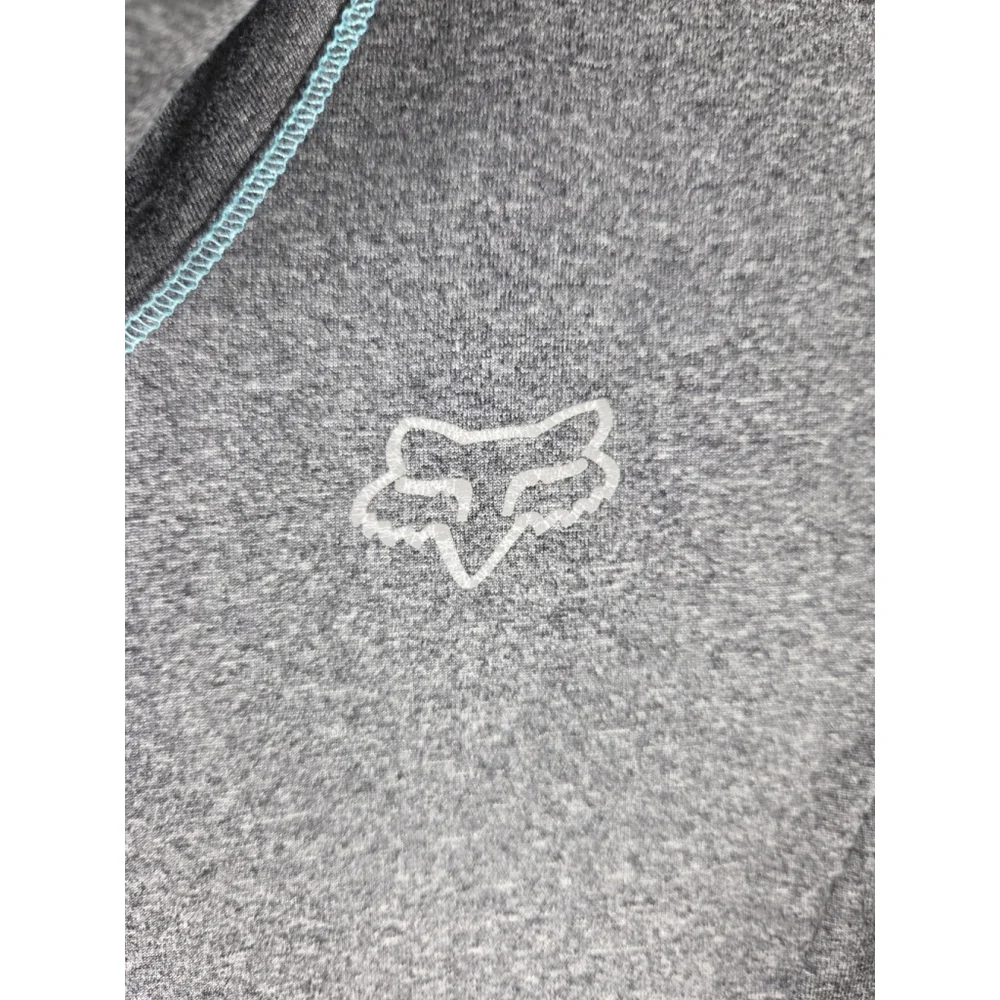 Fox Long Sleeves Light Hoodies XSmall Gray Pre-Owned - Picture 2 of 9